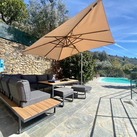 Апартаменты Casaviva - Ampio Trilocale Vista Mare Con Piscina - Pieve Alta Пьеве-Лигуре Экстерьер фото